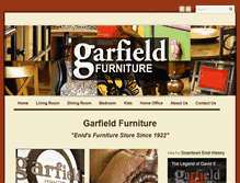 Tablet Screenshot of garfieldfurniture.com